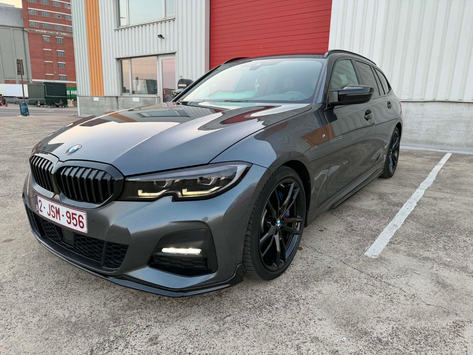 BMW 330d touring G21 2020 - Full option uistekende staat, Auto's, Automaat, 5 deurs, Particulier, Zilver of Grijs