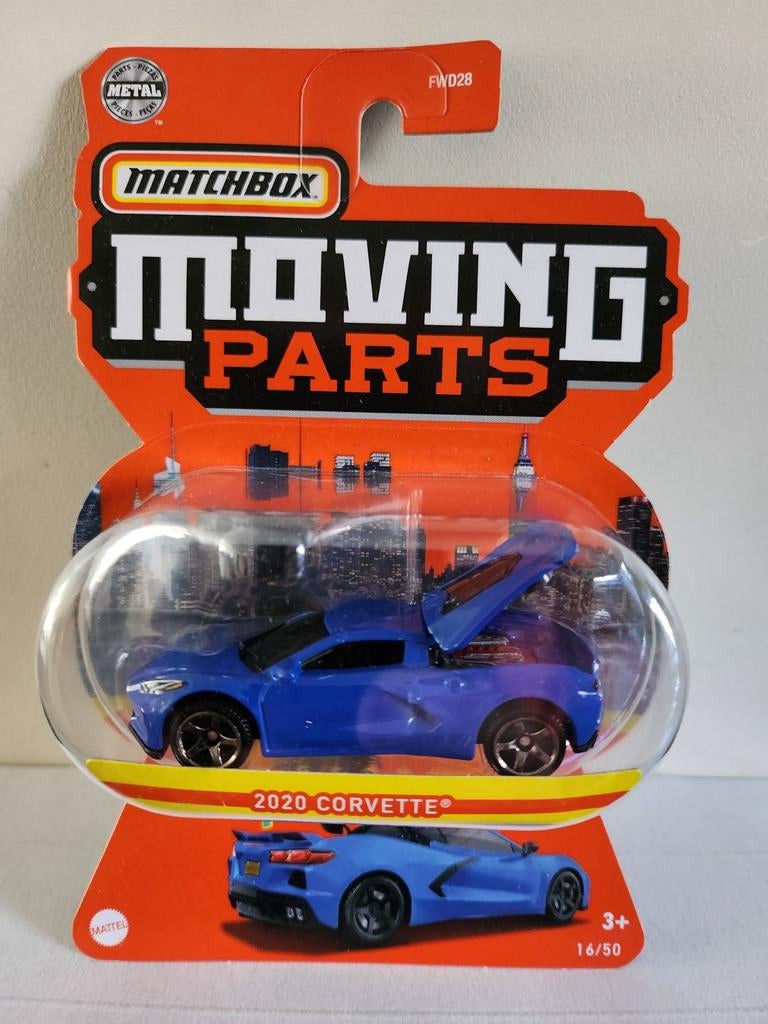 Matchbox Moving Parts 2020 Corvette (2022), Ophalen of Verzenden