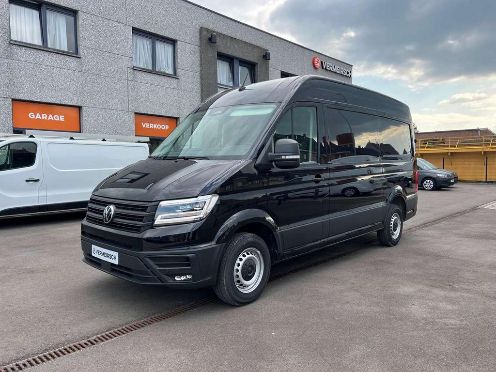 Volkswagen Crafter 2.0 CR TDi L3H3 *AUTOMAAT*BESCHIKBAAR IN, Auto's, Bestelwagens en Lichte vracht, 0 cilinders, 131 kW, Zwart