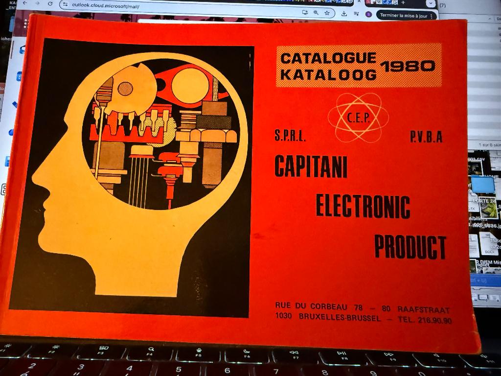 Elektronisch product van Capitani, catalogus, 1980. DE, Verzenden