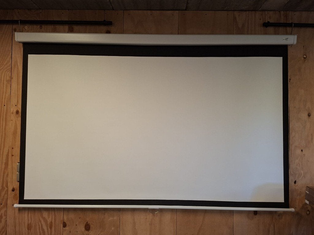 Manueel projectiescherm 92", Ophalen, Handmatig, Nieuw