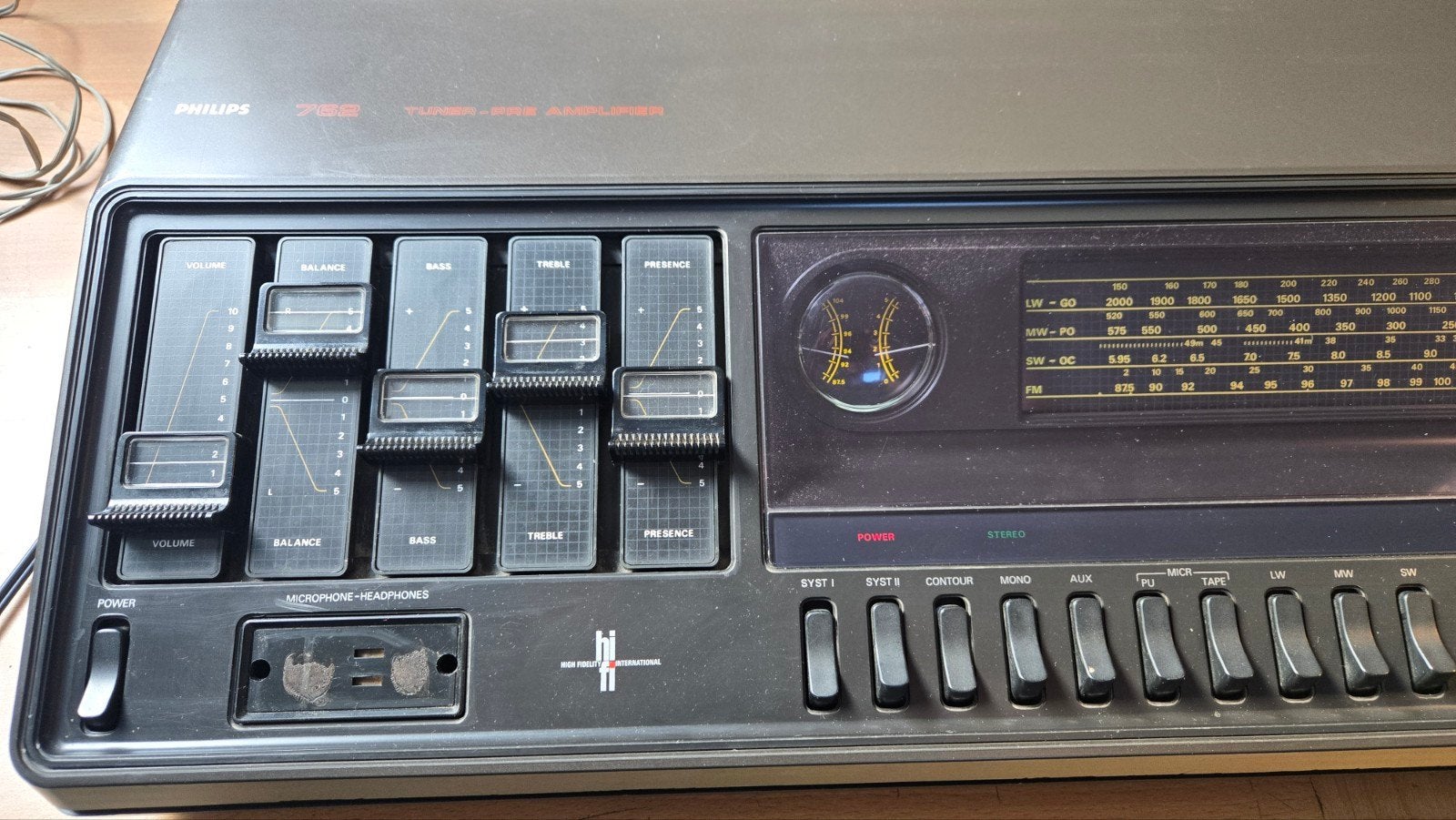 tuner préampli Philips 22AH762, Enlèvement, Philips