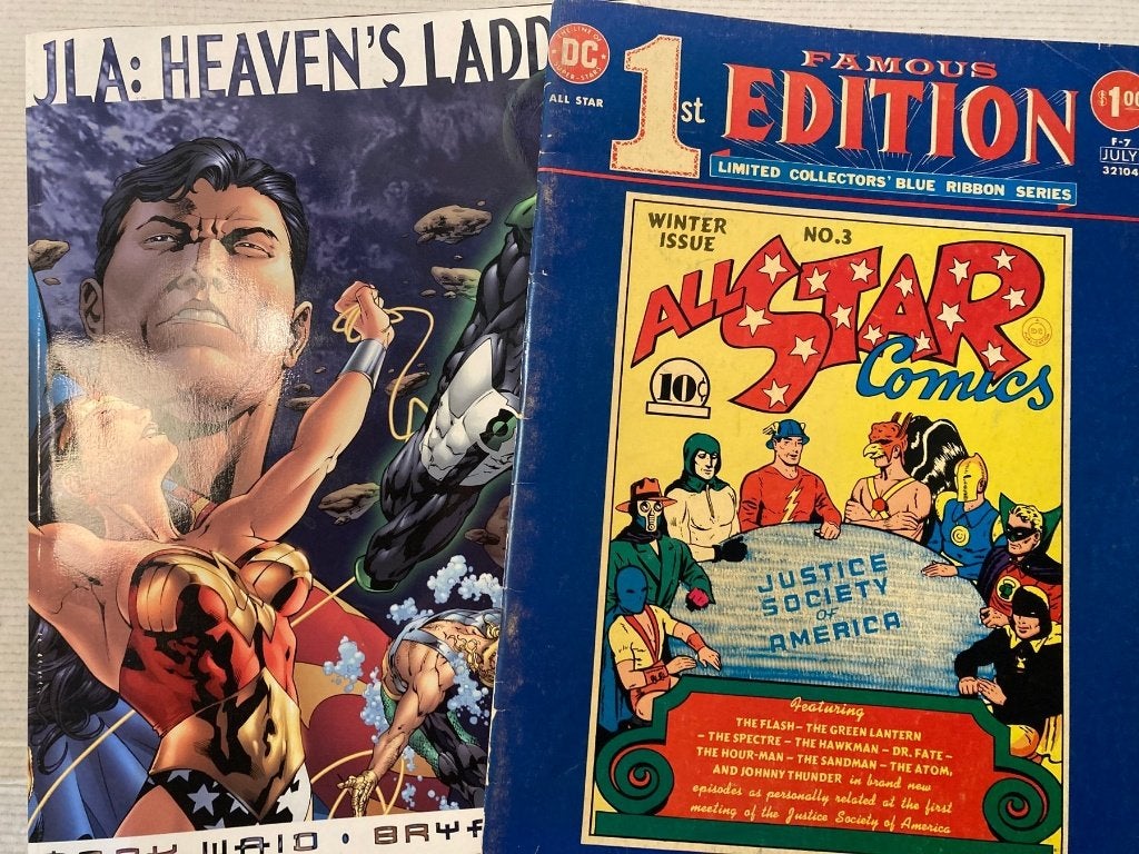 DC Treasury All Star Comics JSA & JLA: Heaven's Ladder, Livres, BD | Comics, Enlèvement ou Envoi, DC COMICS, Utilisé, Plusieurs comics