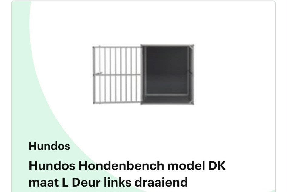 hondenbench L, Ophalen, Gebruikt