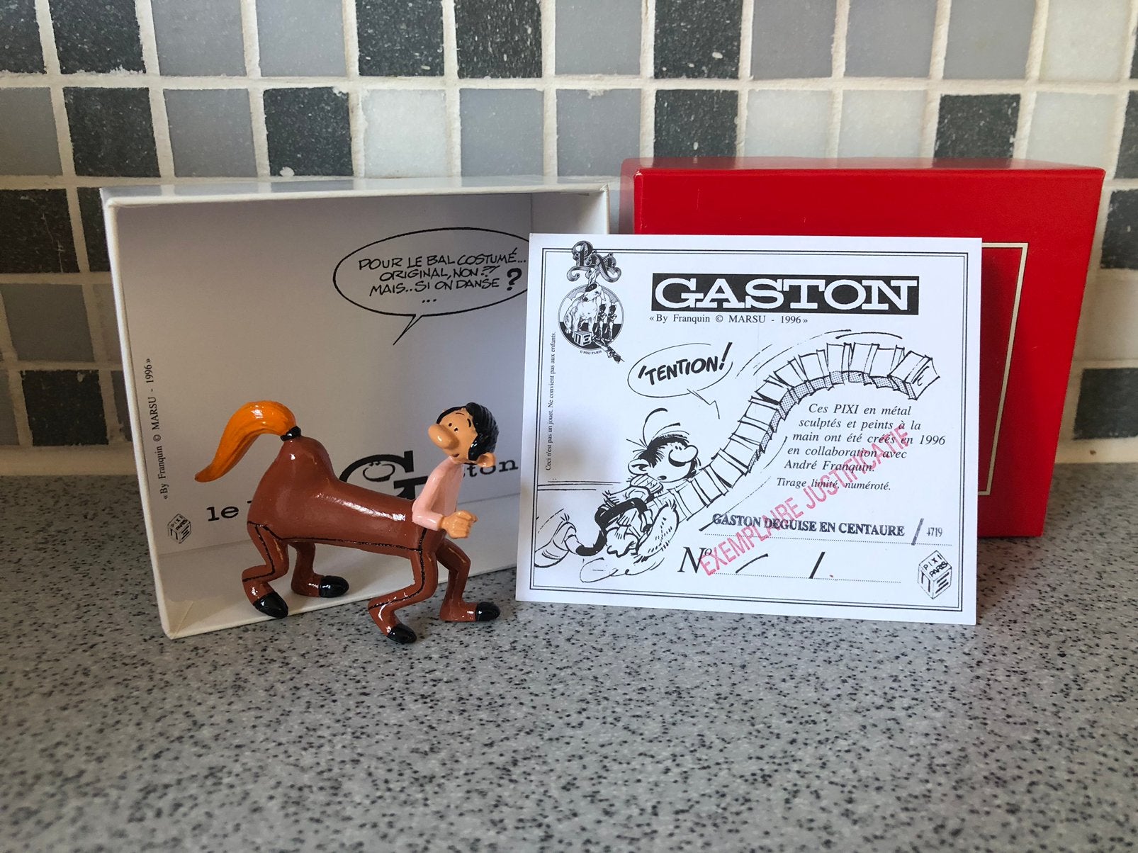 Gaston Pixi Mademoiselle Jeanne vermomd als centaur, Ophalen of Verzenden, Zo goed als nieuw