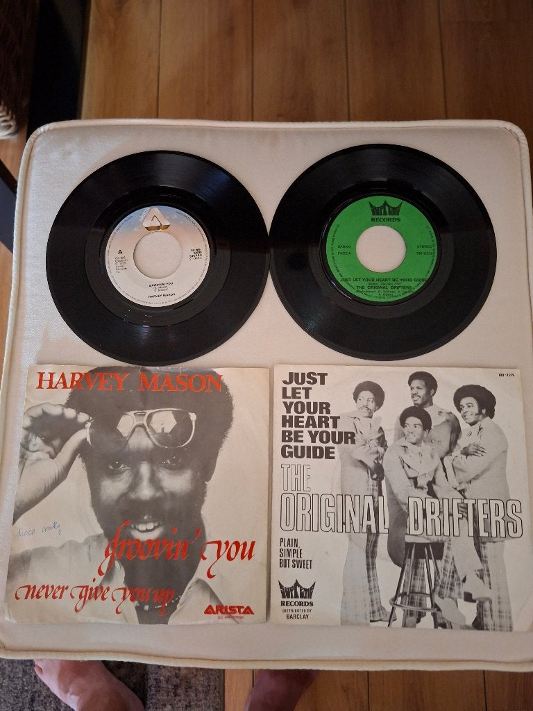 The Original Drifters //Harvey Mason (funk/soul), CD & DVD, Vinyles | R&B & Soul, Enlèvement ou Envoi, Funk