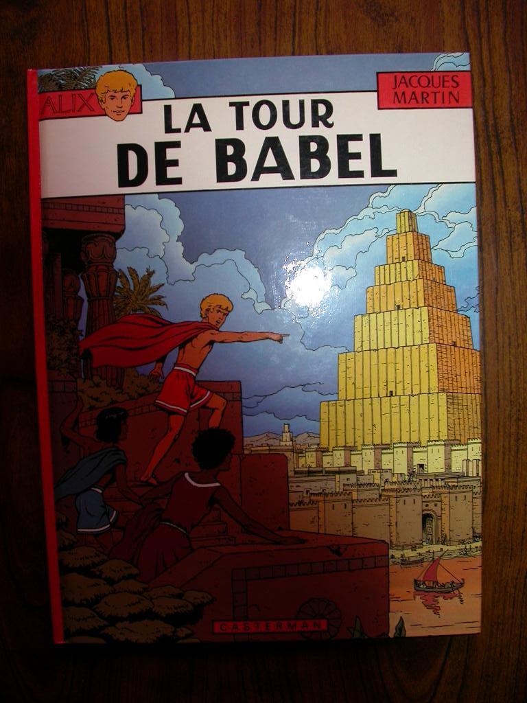 La tour de Babel, Neuf, Enlèvement ou Envoi, Une BD, Jacques Martin
