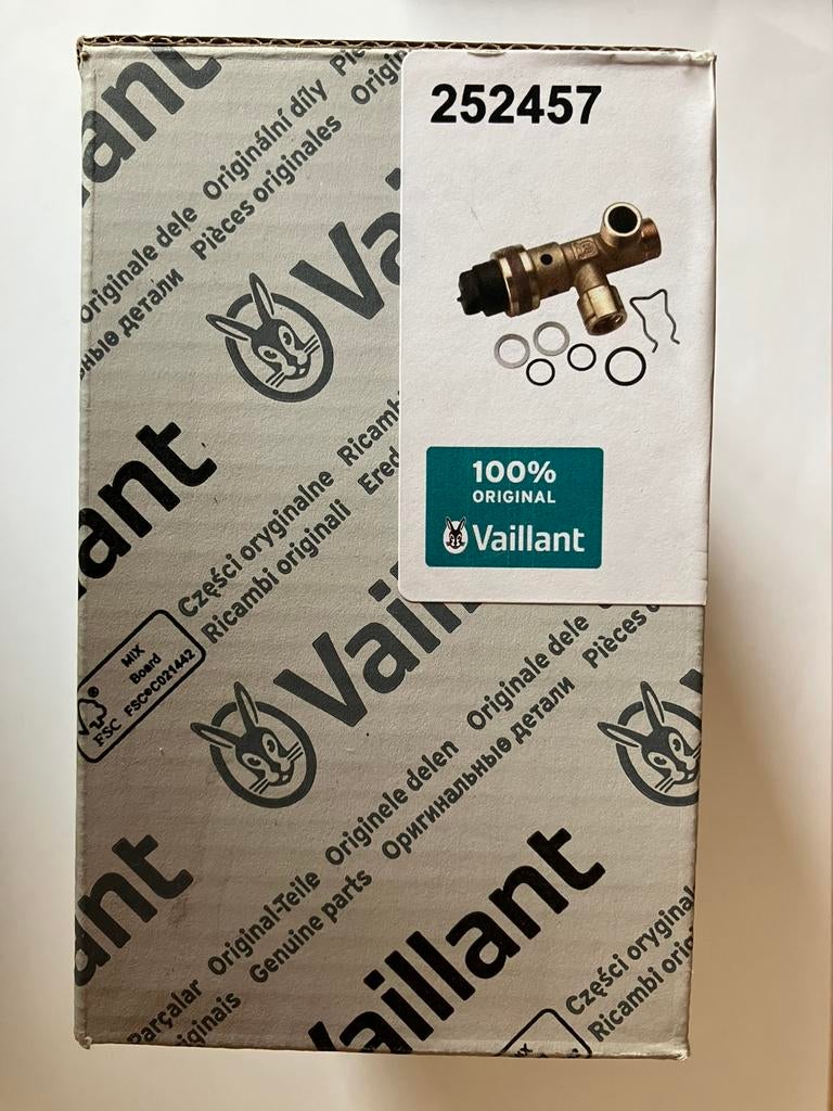 Vaillant driewegklep art 252457, Ophalen, Aardgas, Onderdeel, Minder dan 3 jaar oud