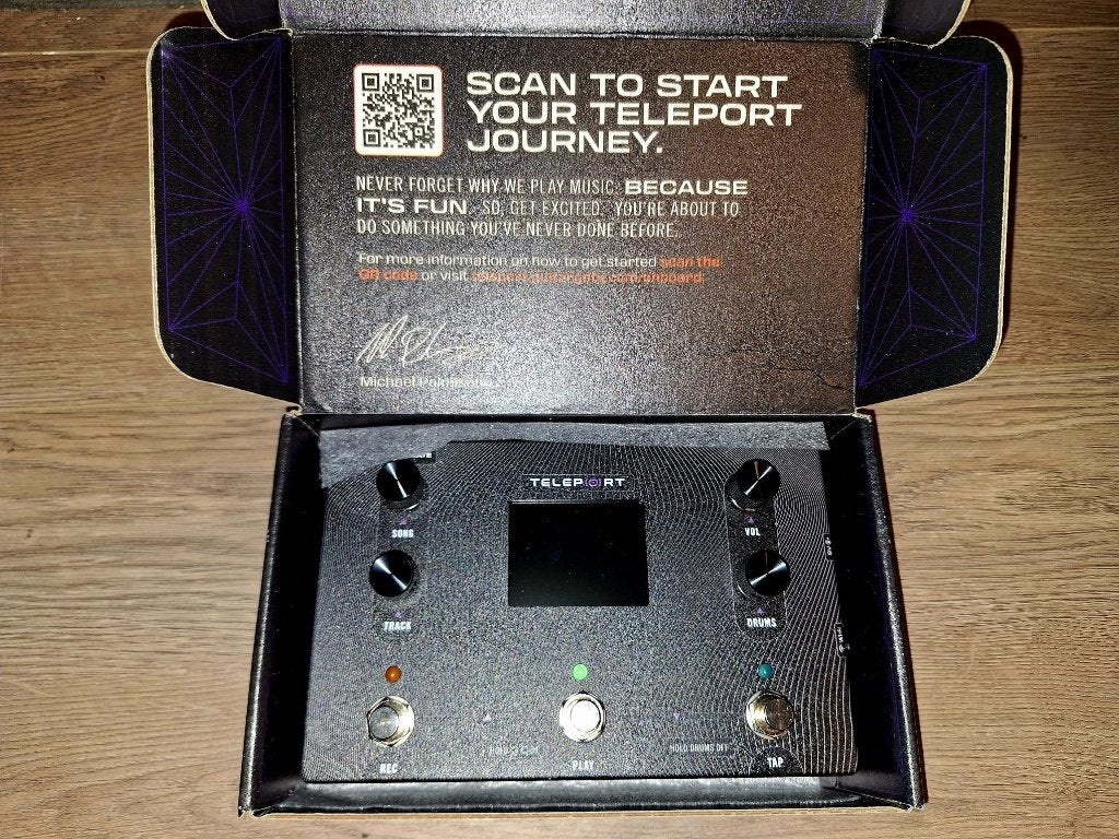 Guitargate Labs Teleport Looper Wi-Fi Pedal, Muziek en Instrumenten, Effecten, Ophalen of Verzenden, Overige typen