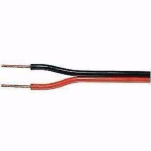 Rood/zwart luid speaker kabel 2 x 1,5 mm² [per meter], Muziek en Instrumenten, Kabels en Stekkers, Ophalen of Verzenden, Nieuw
