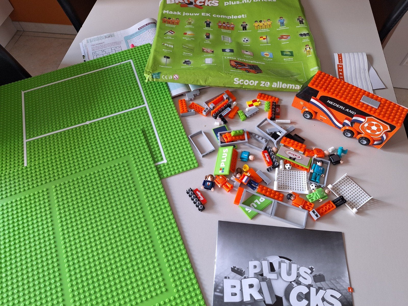 Bricks blokken en platen, voetbal, Enlèvement, Lego