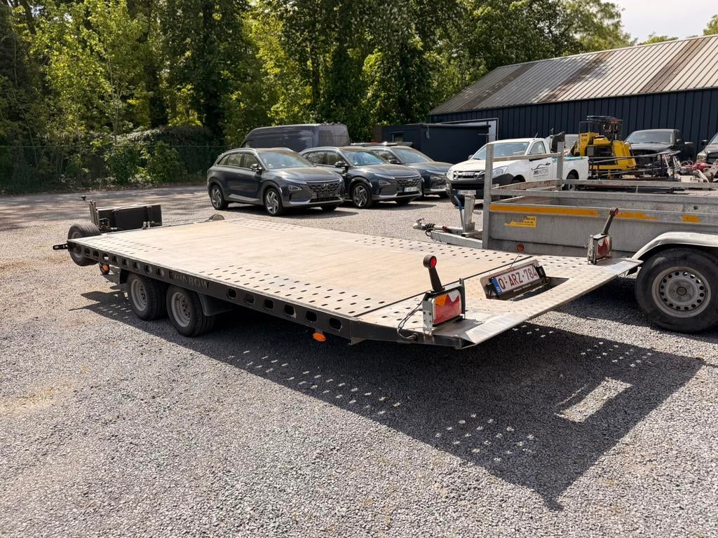 Kantelbare autoremorque(11/2022)1ste eigenaar BTW aftrekbaar, Ophalen, Zo goed als nieuw