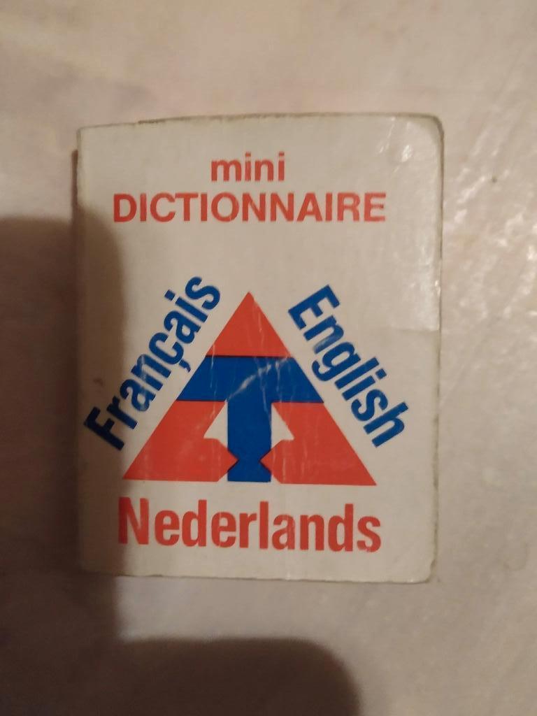 mini dictionaire frans engels nederlands..., Boeken, Woordenboeken, Ophalen of Verzenden, Engels