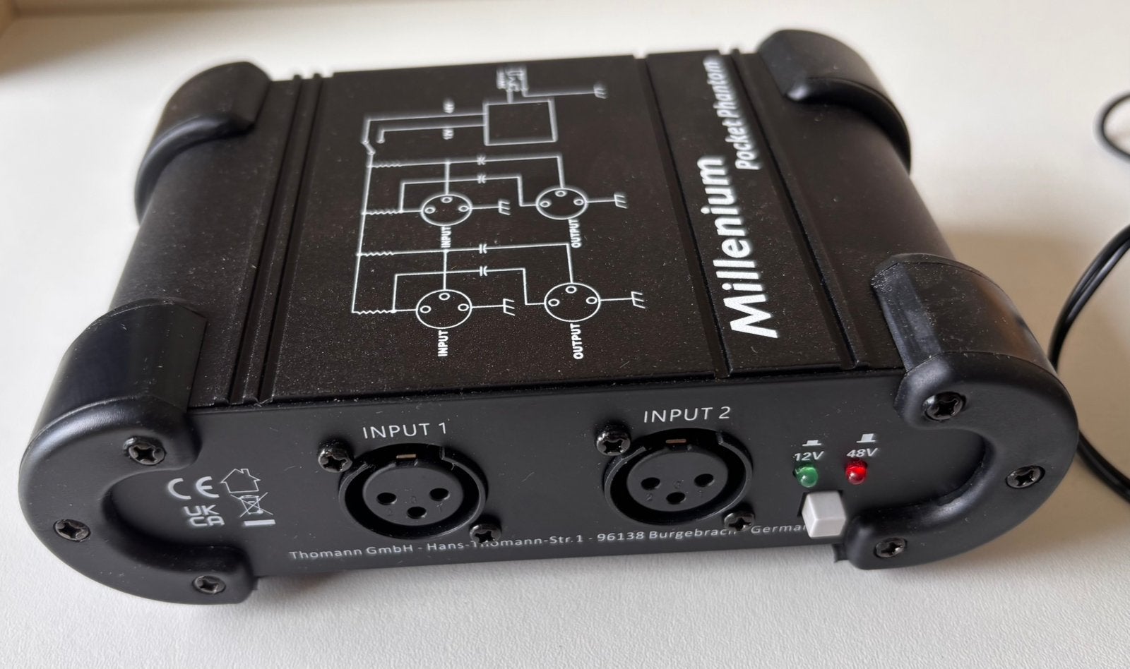 Millenium Double alimentation phantom autonome état neuf, Muziek en Instrumenten, Ophalen of Verzenden, Nieuw