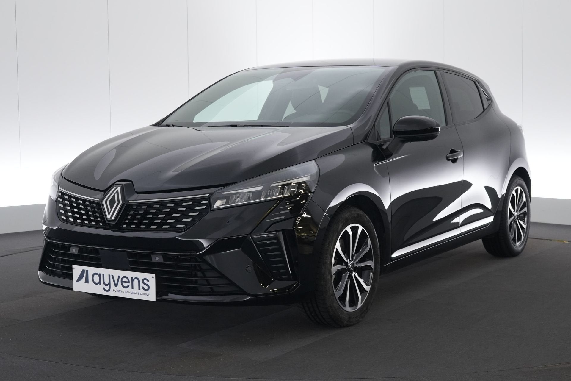 (2GCY427) RENAULT CLIO, Stof, Gebruikt, Zwart, Bedrijf