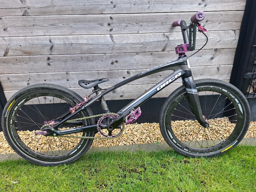 Bmx Orca expert XL, Fietsen en Brommers, Ophalen, Gebruikt, Velgrem, Aluminium