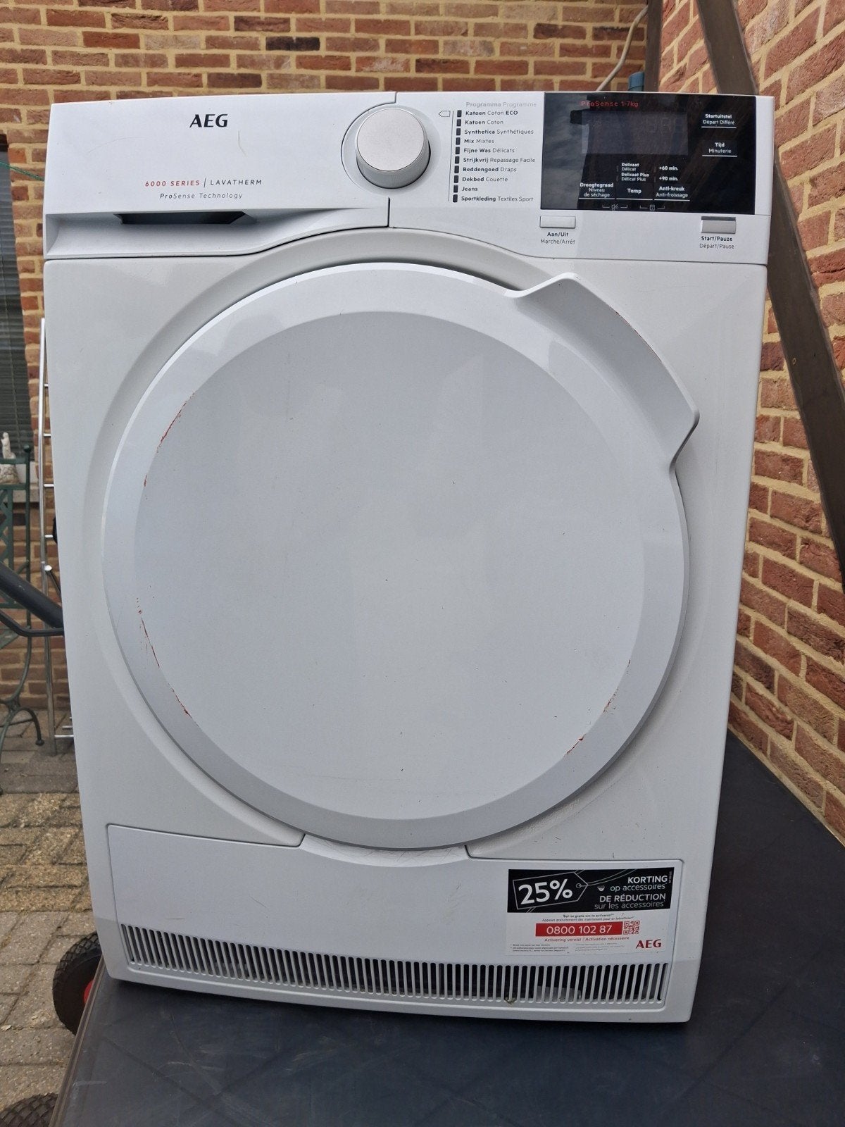 Contens Droogkast AEG, Elektronische apparatuur, Ophalen
