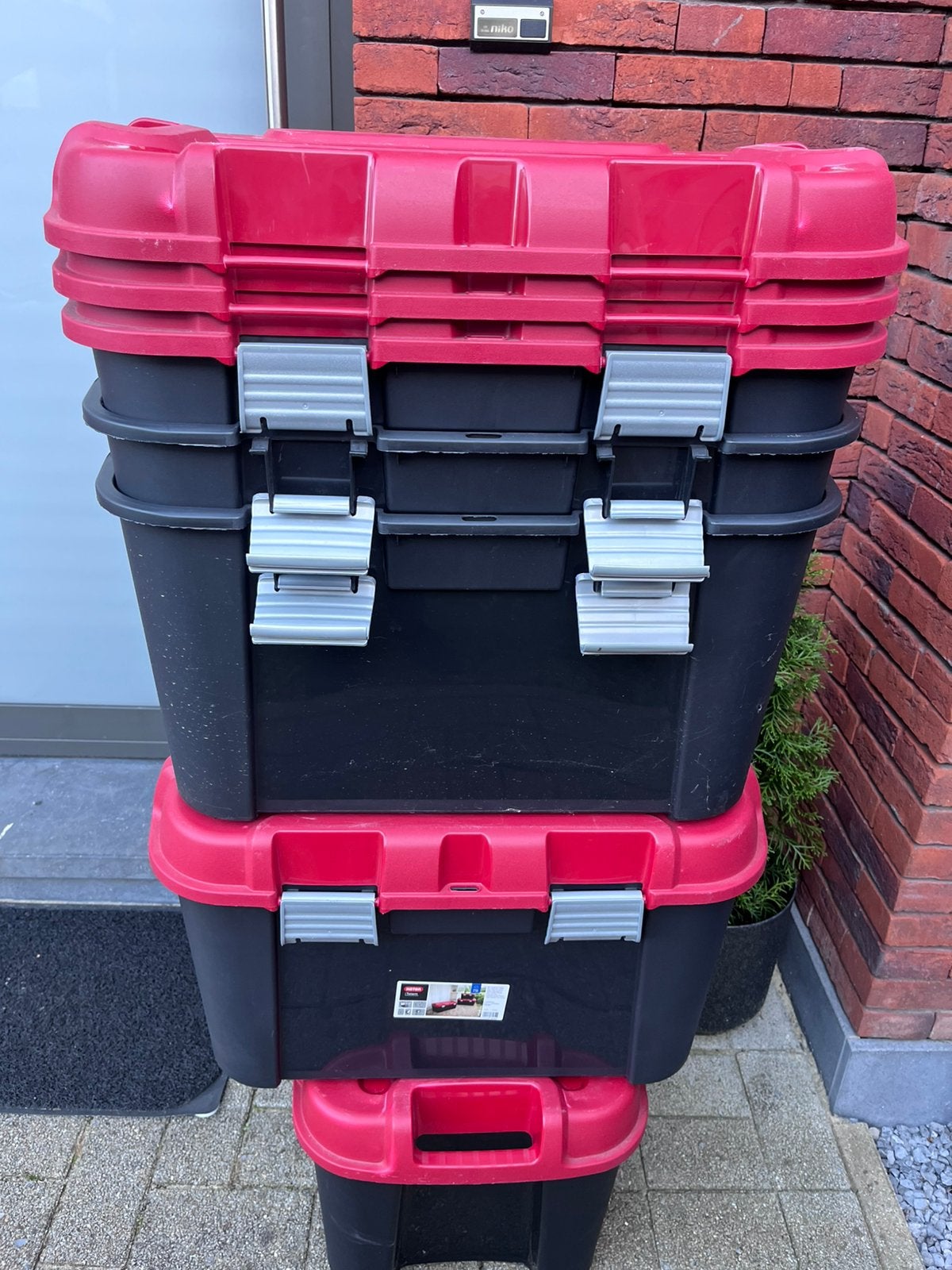 Keter opbergkoffer totem 60L, Ophalen of Verzenden, Gebruikt