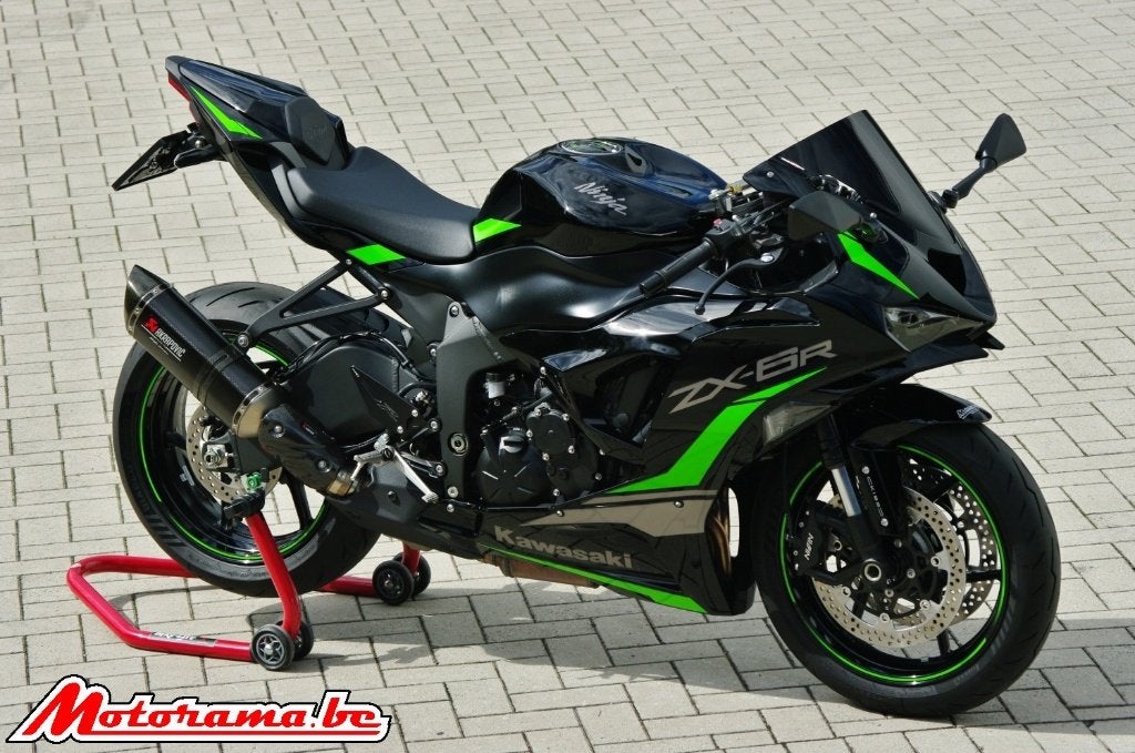 Kawasaki ZX6R Performance - 2025 - 1200 km @Motorama, Échappement sport, Permis Moto A, Entreprise, Occasion