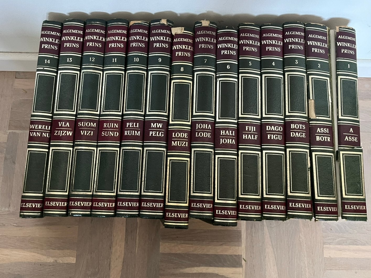 Winkler Prins, Boeken, Ophalen, Gelezen, Algemeen, Complete serie