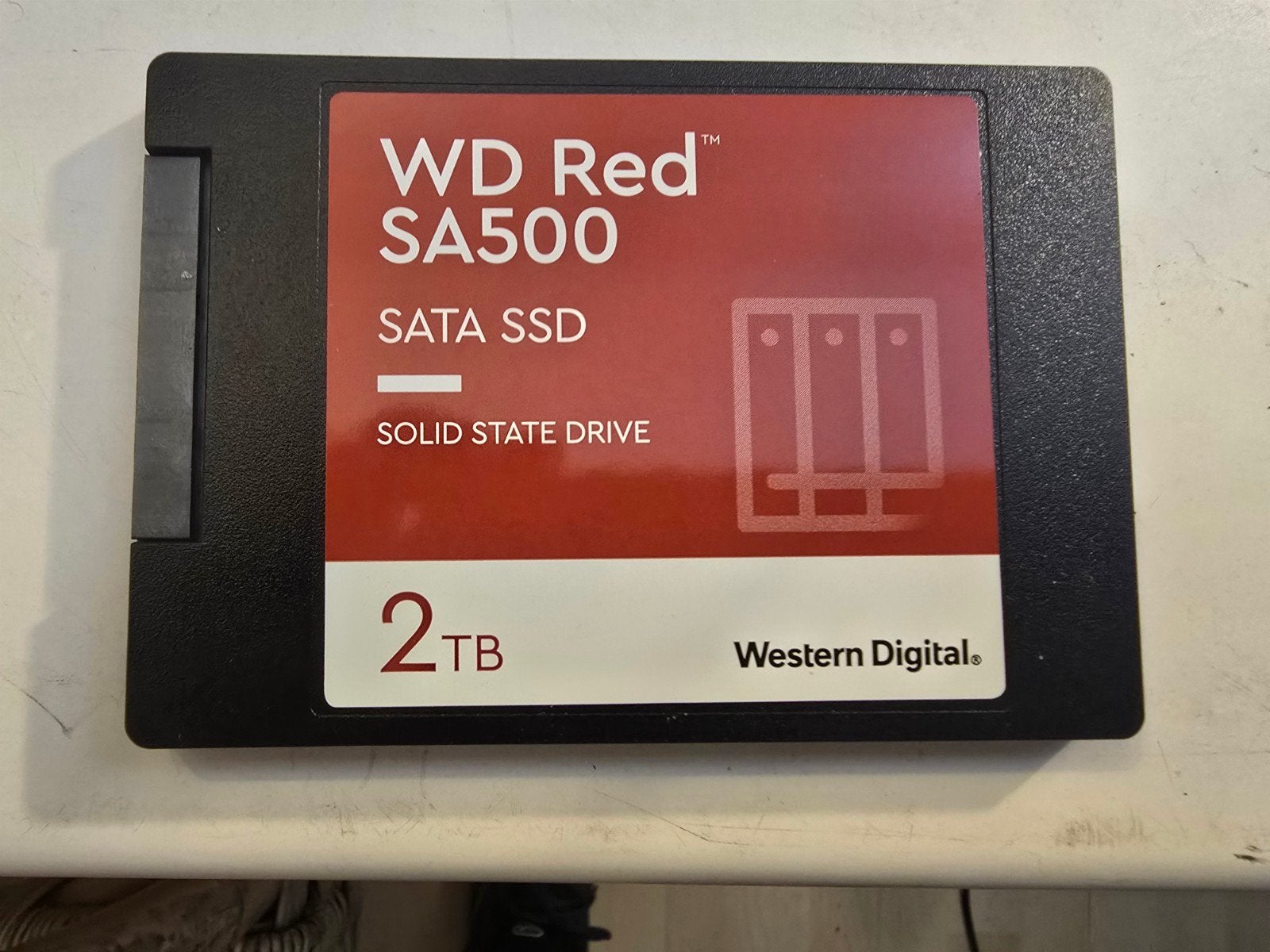 NAS RAID 2TB SSD 2.5 INCH WD RED SATA, Computers en Software, Harde schijven, Ophalen of Verzenden, NAS, SSD