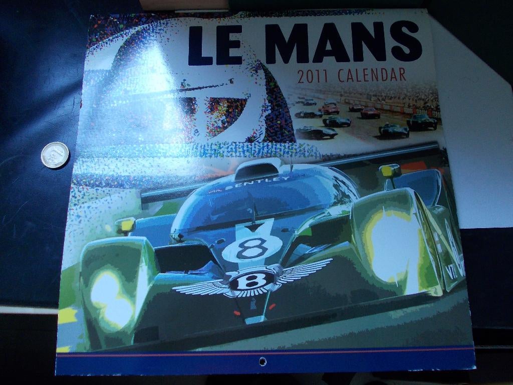 Kalender Le Mans 2011, Divers, Calendriers, Enlèvement ou Envoi, Calendrier mensuel, Comme neuf