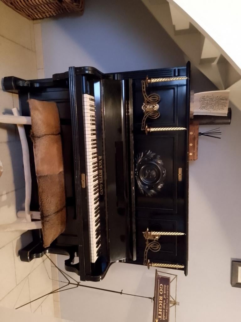 Prachtige oude piano, Ophalen, Piano