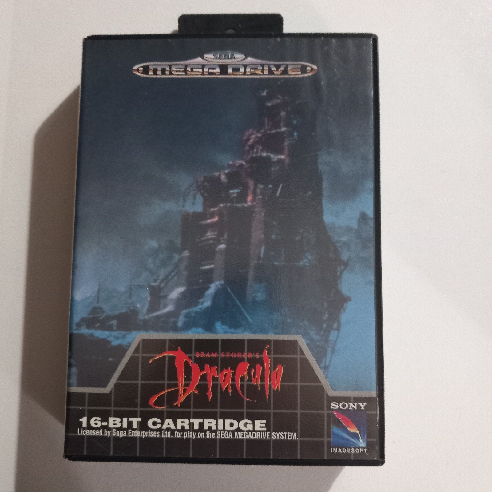 Bram stoker's Dracula Sega Mega Drive pal, Games en Spelcomputers, Games | Sega, Ophalen of Verzenden