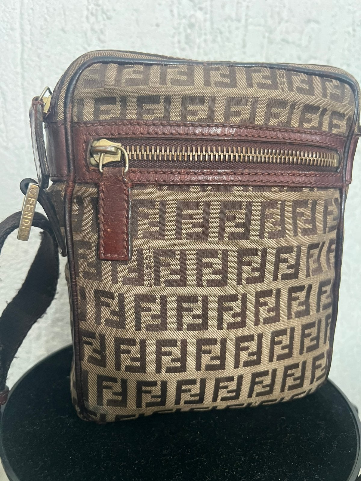 Bandouliere fendi, Envoi, Utilisé, Brun, Autres marques