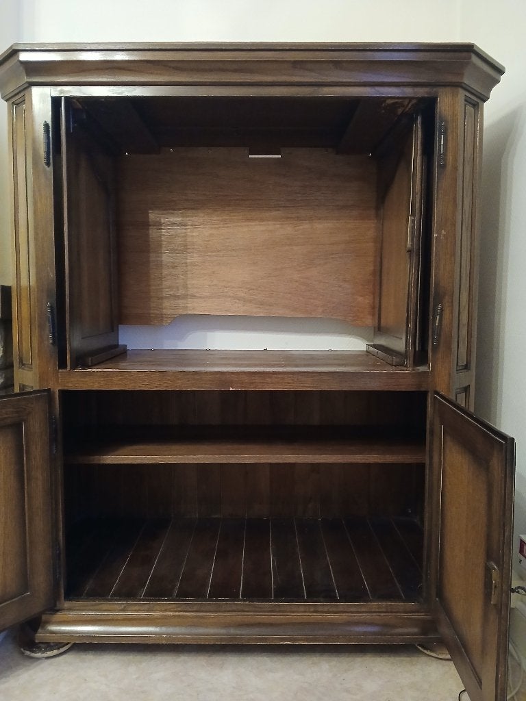 Meuble télé/ rangement/ en chêne, Maison & Meubles, 100 à 150 cm, Utilisé, Chêne, 50 à 75 cm