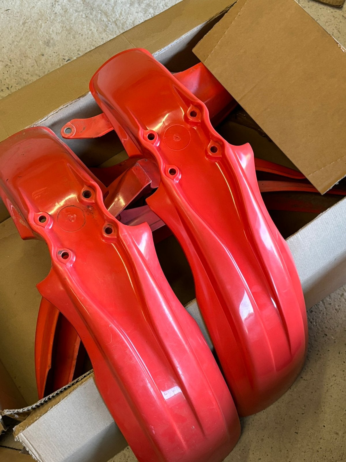Honda mtx 125 jd05 voorste spatbord, Motoren, Ophalen, Nieuw