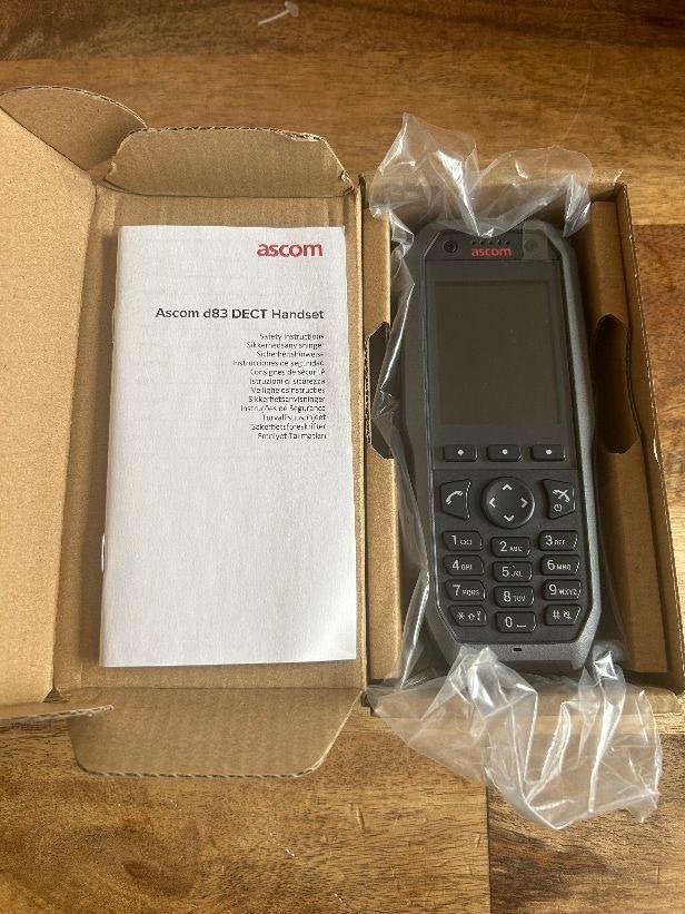 ➡️ DEMO Ascom D83 DH8 TALKER Dect Bluetooth DH8-AAAA, Ophalen of Verzenden, Refurbished, 1 handset
