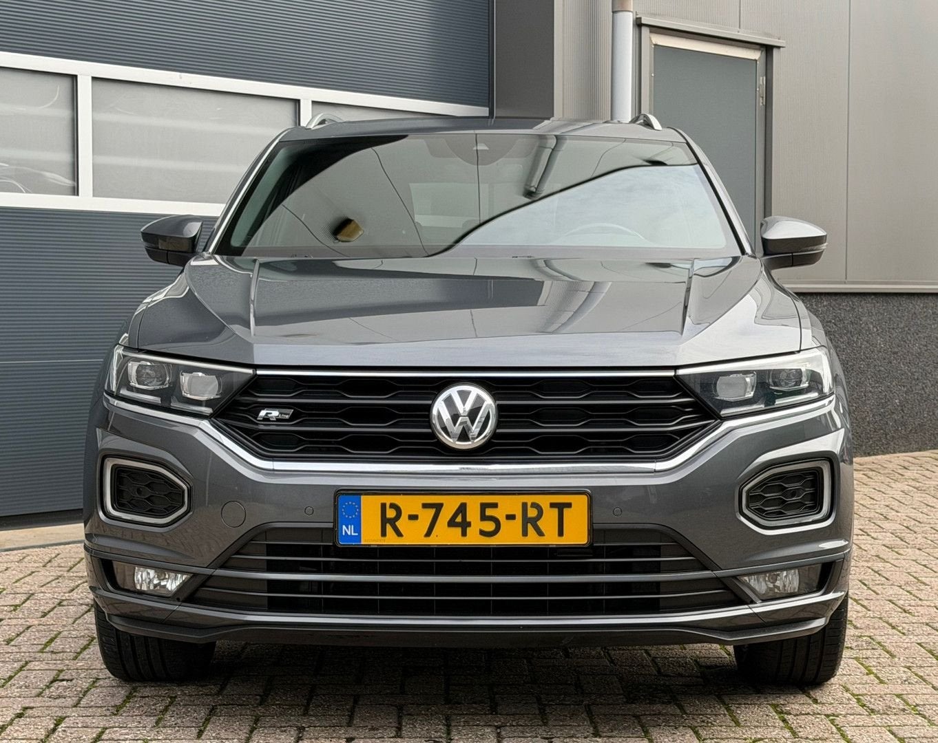 Volkswagen T-Roc 1.5 TSI Sport Business R bj.2020 Pano|Camer, Auto's, 110 kW, Handgeschakeld, Grijs, SUV of Terreinwagen