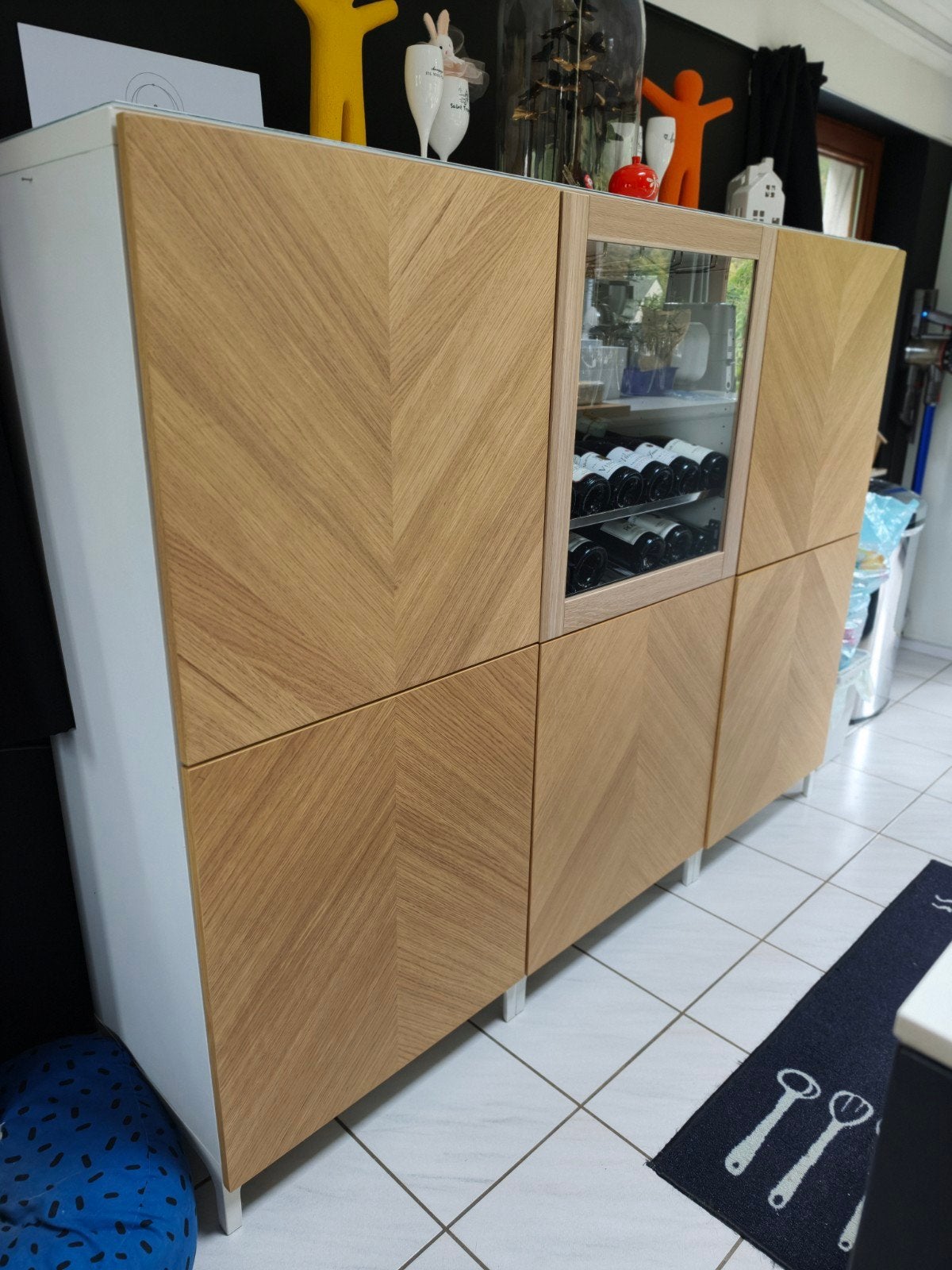 meuble Ikea Besta, Enlèvement, Chêne, Avec porte(s)