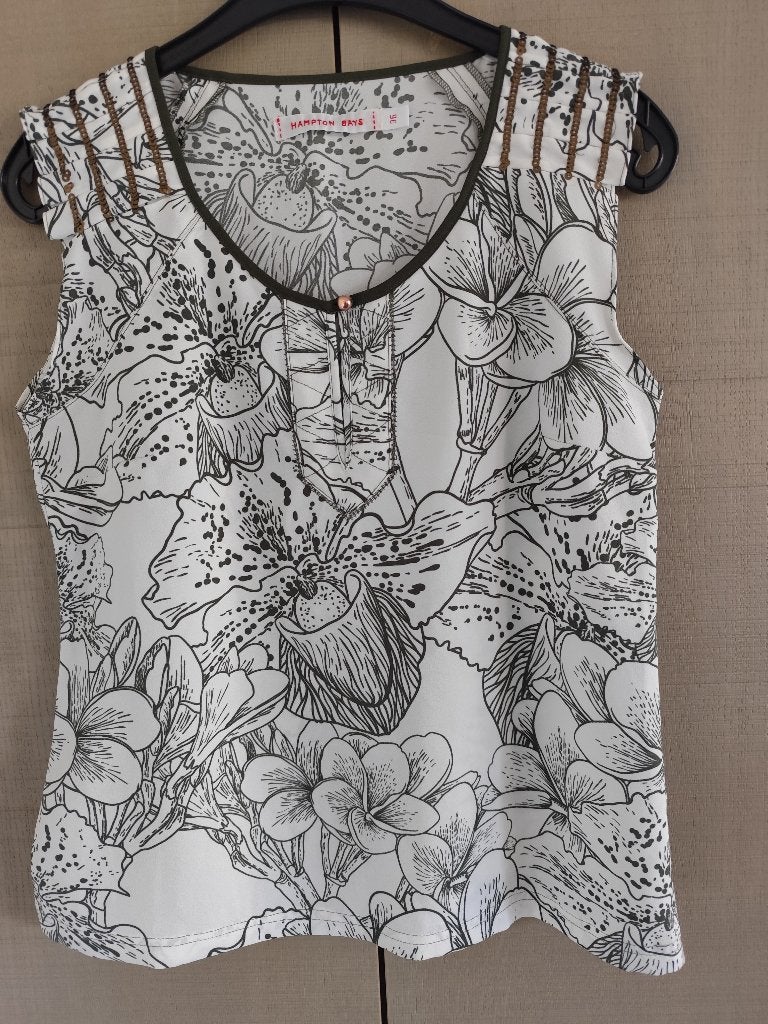 Topje Hampton Bays, maat 36, Kleding | Dames, Topjes, Meerkleurig, Nieuw, Ophalen of Verzenden, Hampton Bays