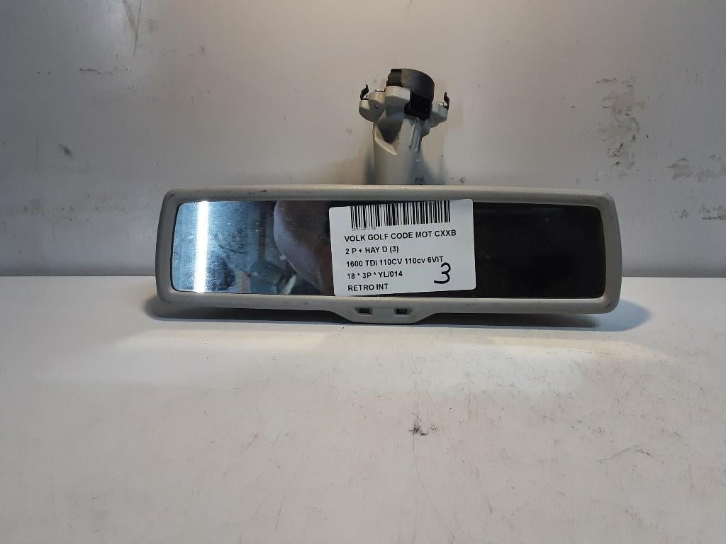 RETROVISEUR INTERIEUR Golf VII (AUA) (5Q0857511A), Volkswagen, Mevr. I. Hauben, Utilisé, Rue de l'Espoir 34 34
4030  GRIVEGNÉE, BE