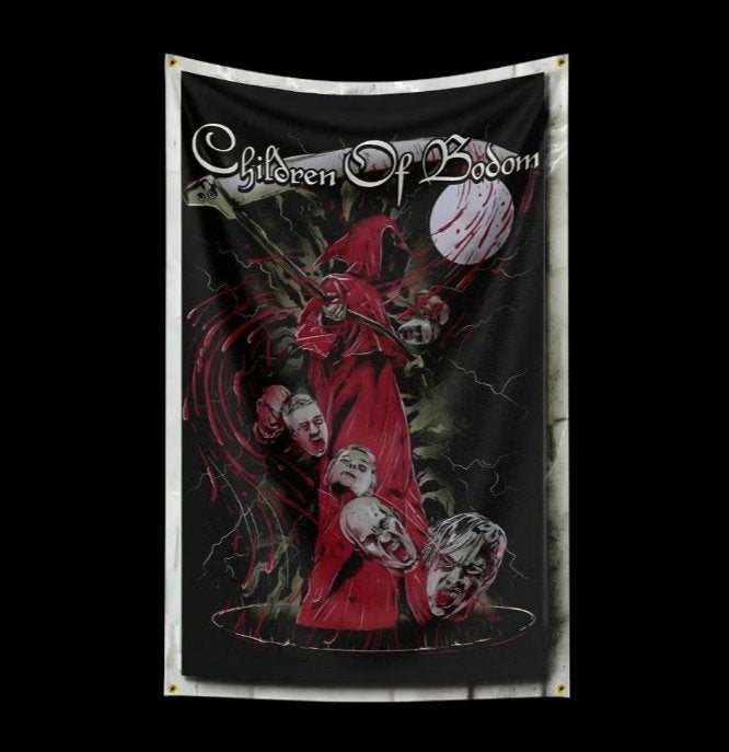 Grote vlaggen Children of Bodom (150x90cm)