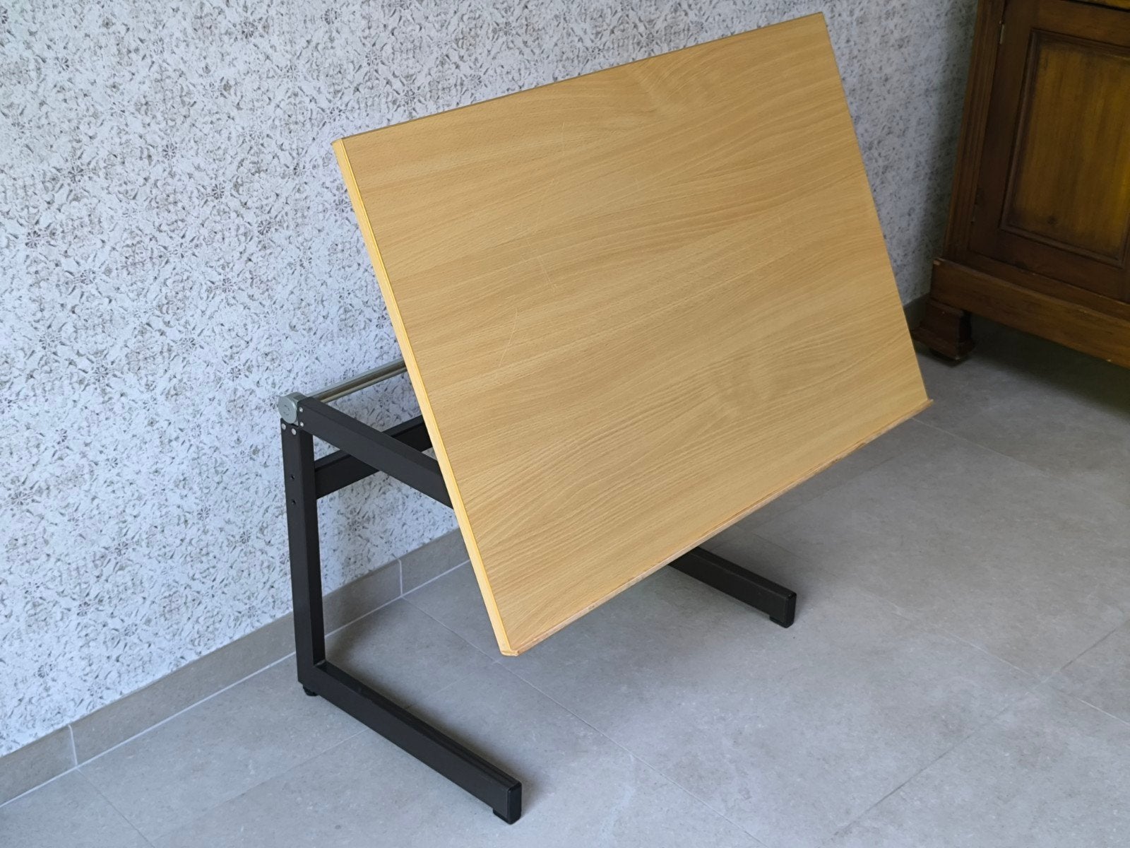 Bureau/ Planche à dessin pour enfants (inclinable), 90 cm, Enlèvement, Utilisé, Bureau enfant
