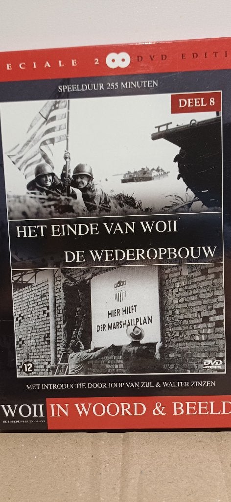 2 DVD - Einde WW2 & de Wederopbouw - WW2, CD & DVD, À partir de 16 ans, Enlèvement ou Envoi, Comme neuf, Guerre ou Policier