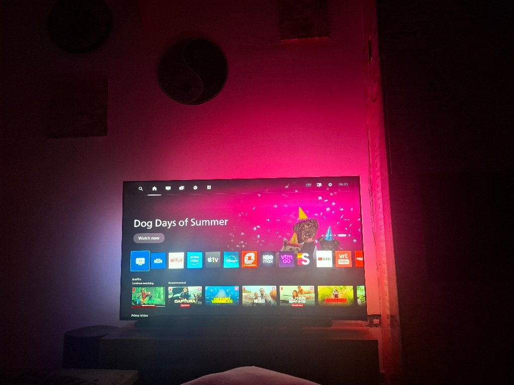 Tv philips, Ophalen, Philips, Zo goed als nieuw, 100 cm of meer