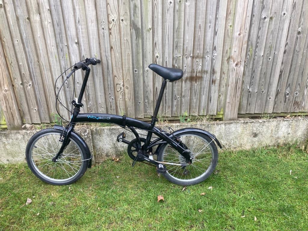 Plooifiets vouwfiets  met versnellingen, Ophalen, Brompton, Versnellingen