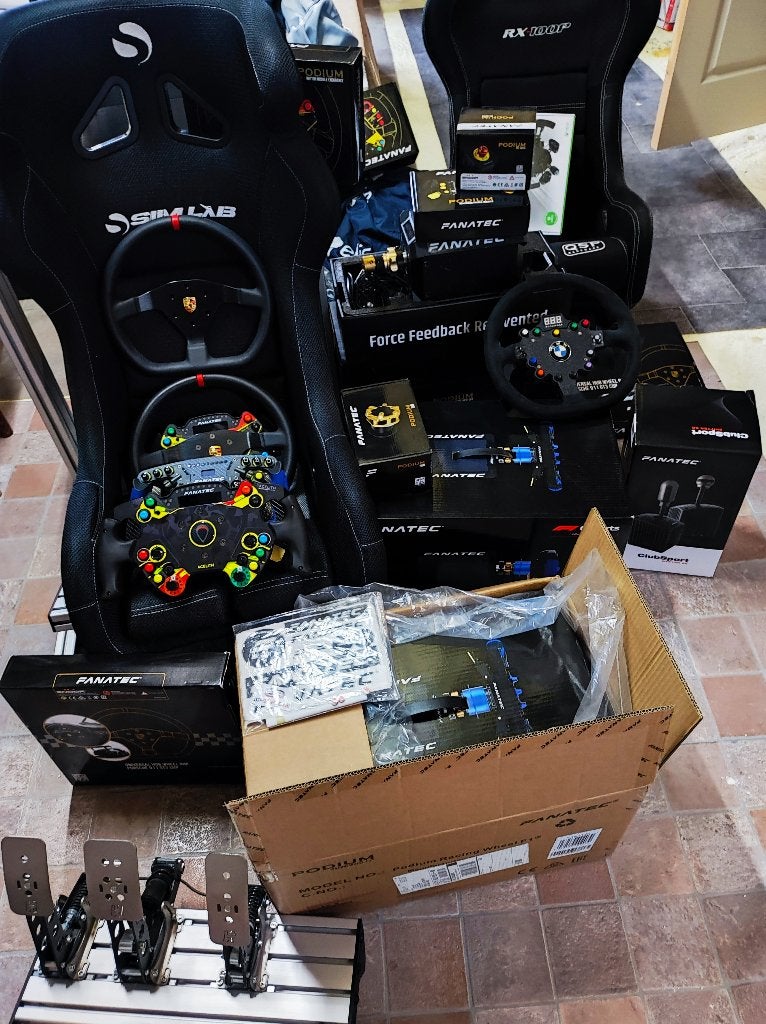 UNIEKE "Fanatec" DD1 m.o.z. F1 en V3. voor PC/Xbox en PS 4/5, Ophalen of Verzenden, Zo goed als nieuw, Fanatec