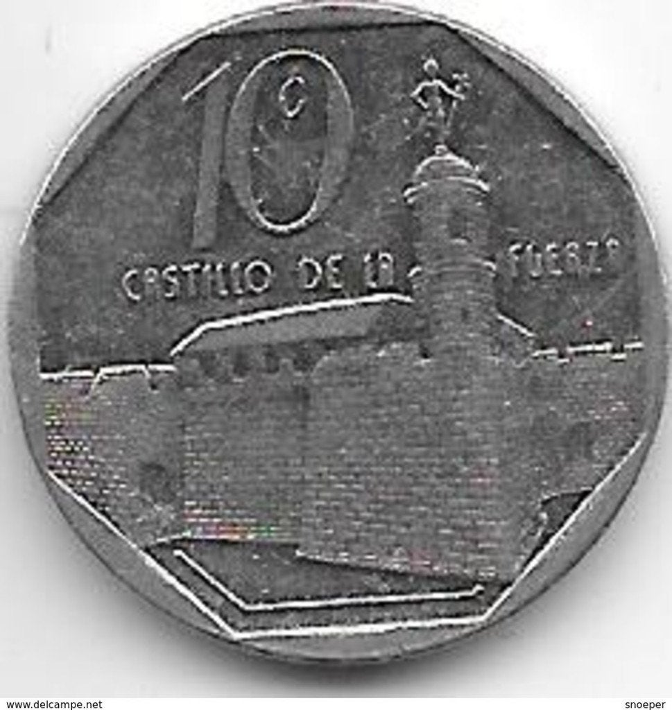 cuba 10 centavos 1994 km 576.1 xf, Postzegels en Munten, Munten | Amerika, Verzenden, Noord-Amerika, Losse munt