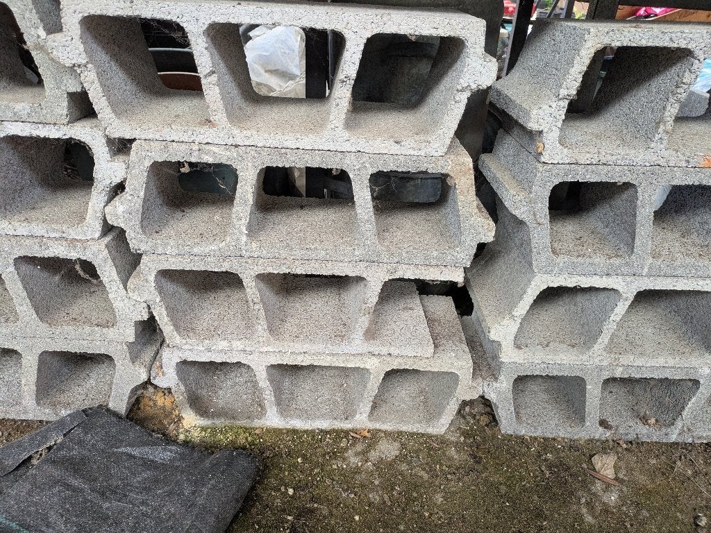 vulpotten, Bricolage & Construction, Briques, Enlèvement, Comme neuf, Béton