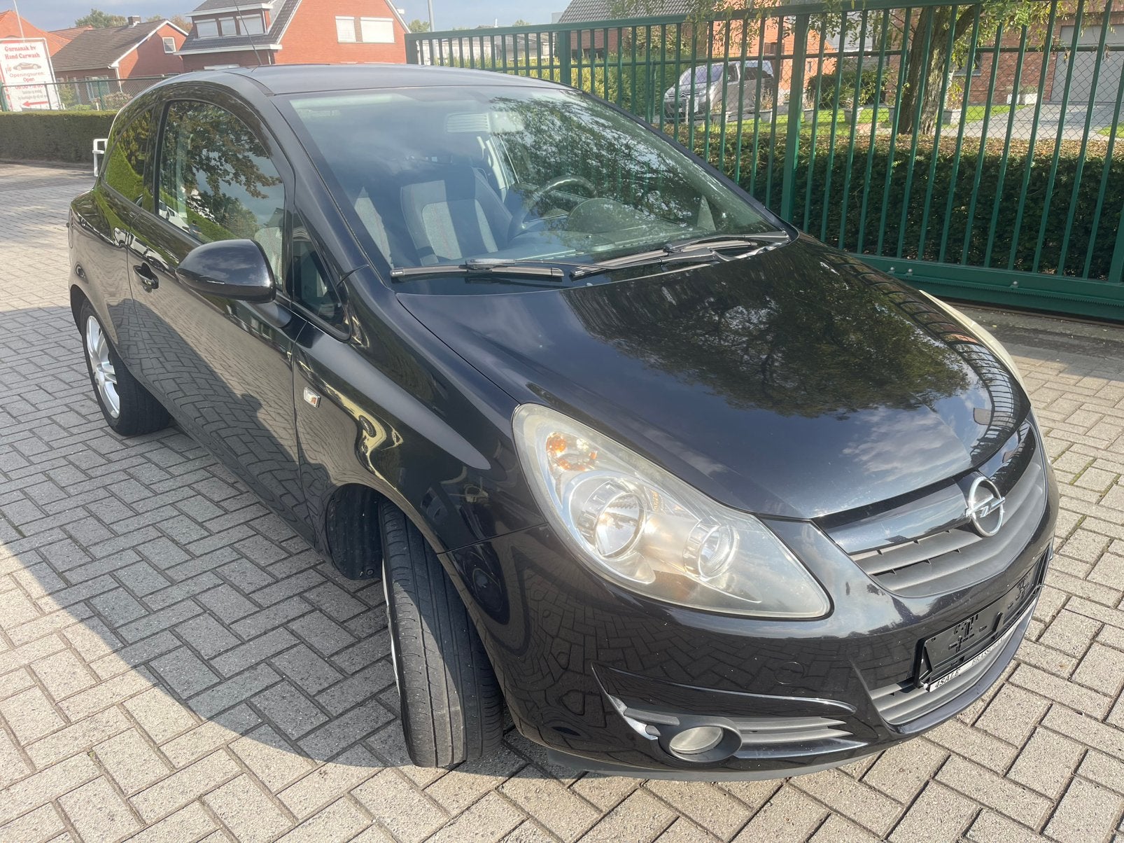 Corsa 1.2i Black Edition AIRCO/129000km EURO5!!!!!!, Auto's, Voorwielaandrijving, Stof, 4 cilinders, 1229 cc