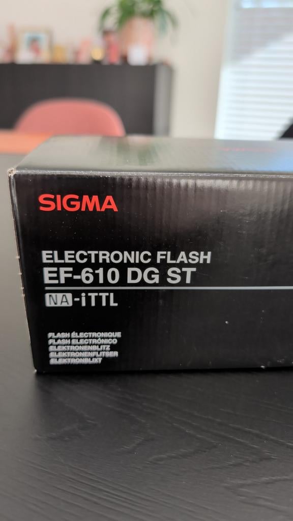 Sigma EF-610 DG ST, Audio, Tv en Foto, Foto | Flitsers, Ophalen of Verzenden, Sigma