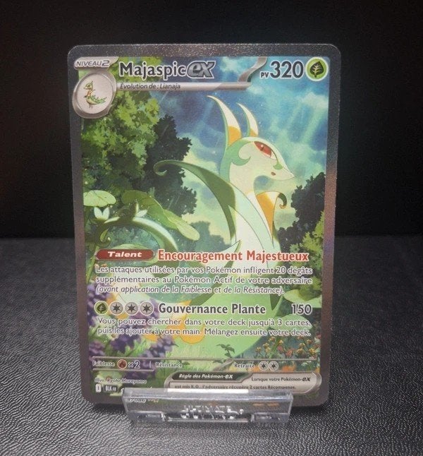 Majaspic EX 164/086 FR - Foudre Noire (carte Pokémon), Enlèvement ou Envoi, Comme neuf, Cartes en vrac