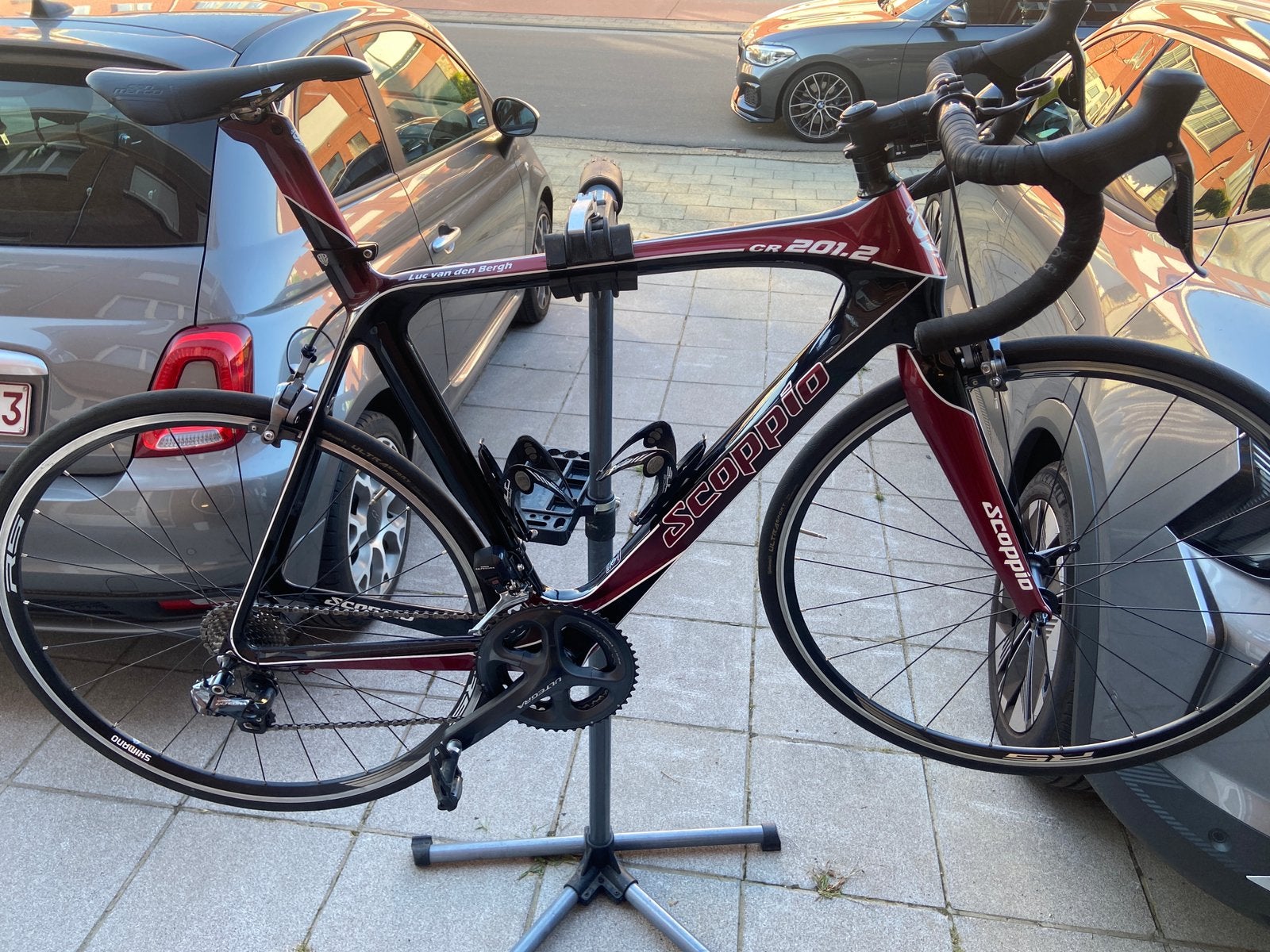 Scoppio CR 201.2 Carbon – Shimano Ultegra di2 – Maat 58, Ophalen, Zo goed als nieuw, Carbon