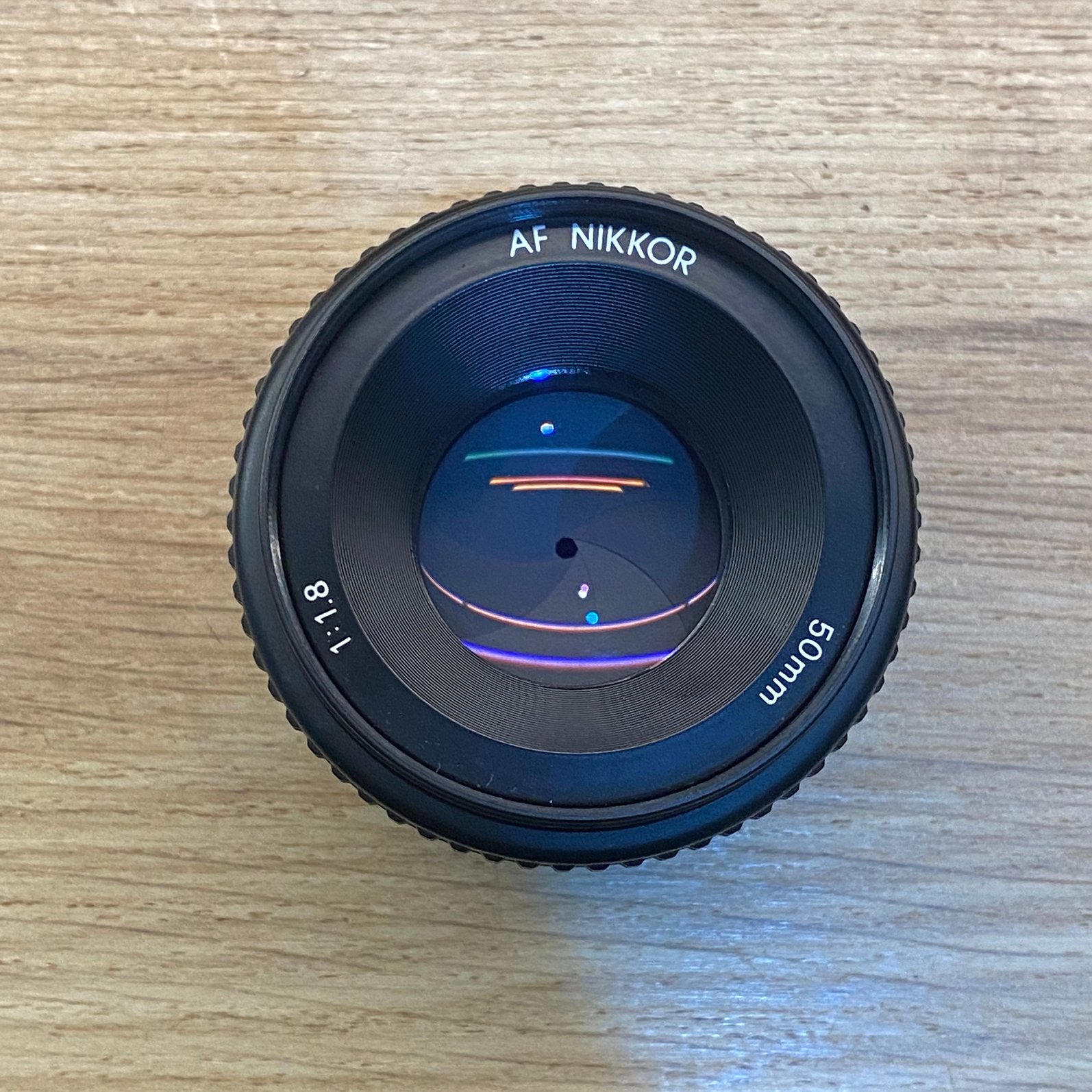 Nikon AF Nikkor 50mm f1.8 *comme neuf, Enlèvement ou Envoi, Comme neuf, Reflex miroir, Nikon