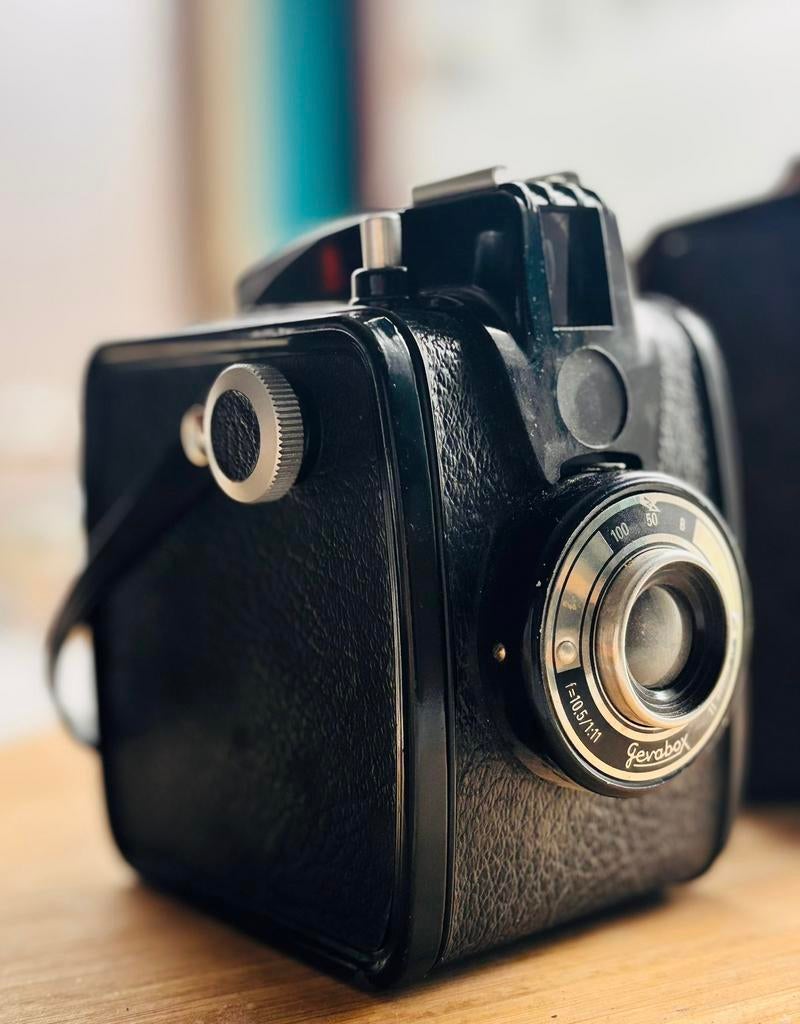 Gevabox fototoestel met tas, Ophalen of Verzenden, Fototoestel
